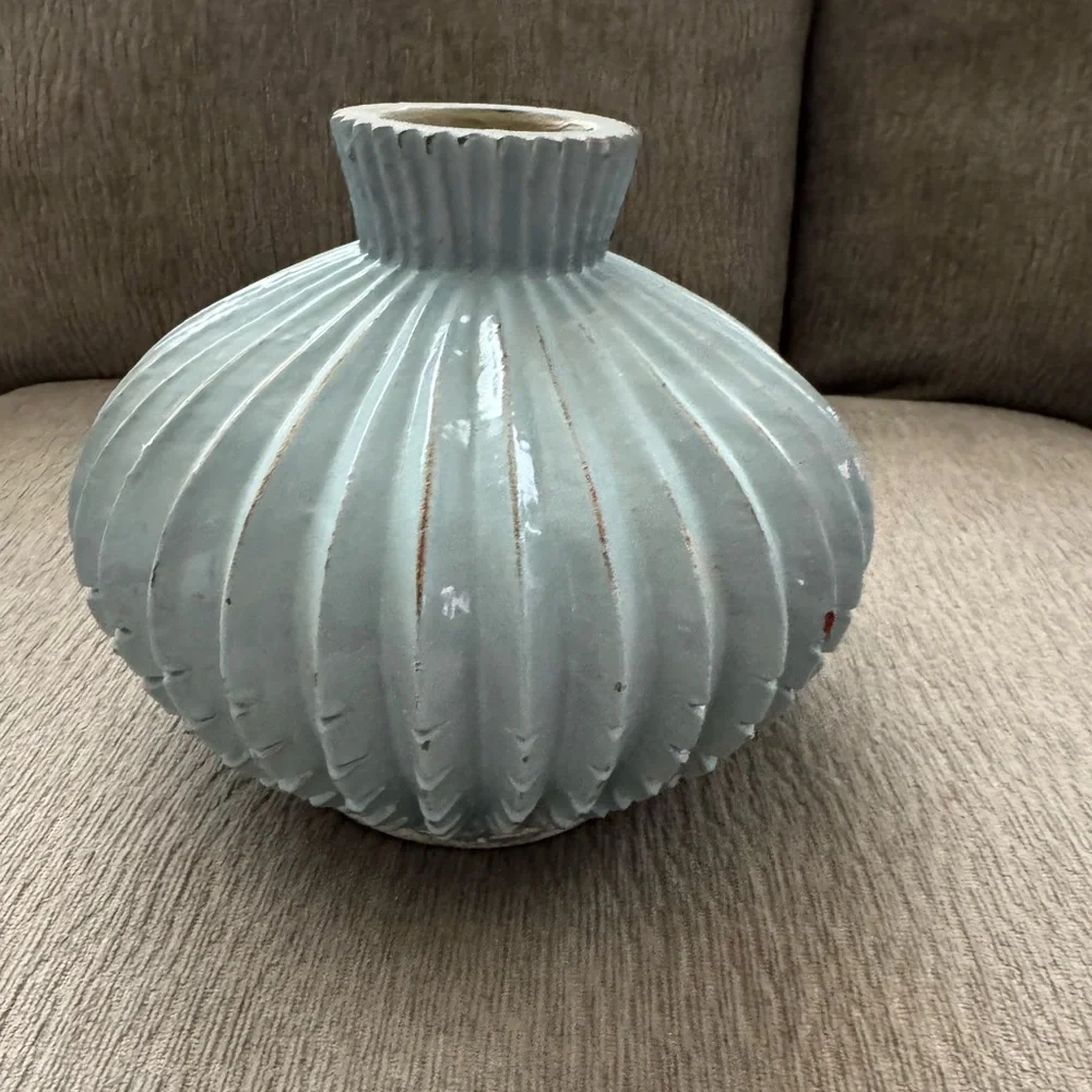 West Elm dimensional ceramic vase